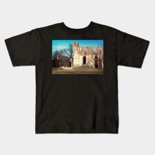 Ruins of medieval castle Kids T-Shirt